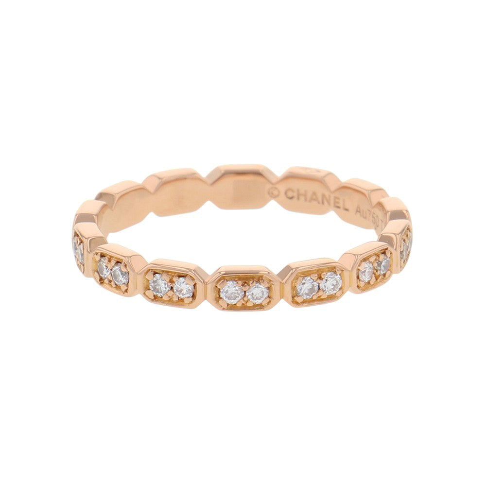 CHANEL Premiere Promes Earring Size 51/#11 18K Pink Gold