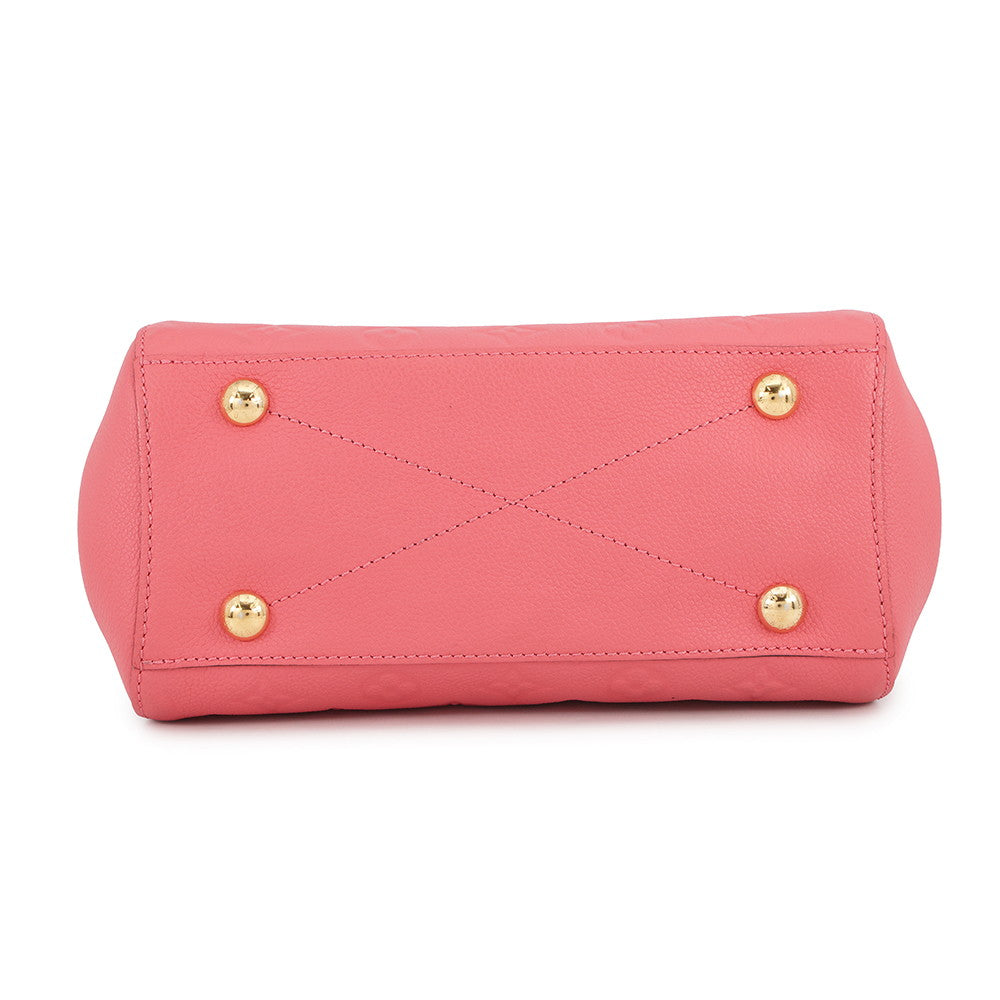 LOUIS VUITTON Montaigne blossom pinkM42295 Monogram Empreinte Leather Size BB