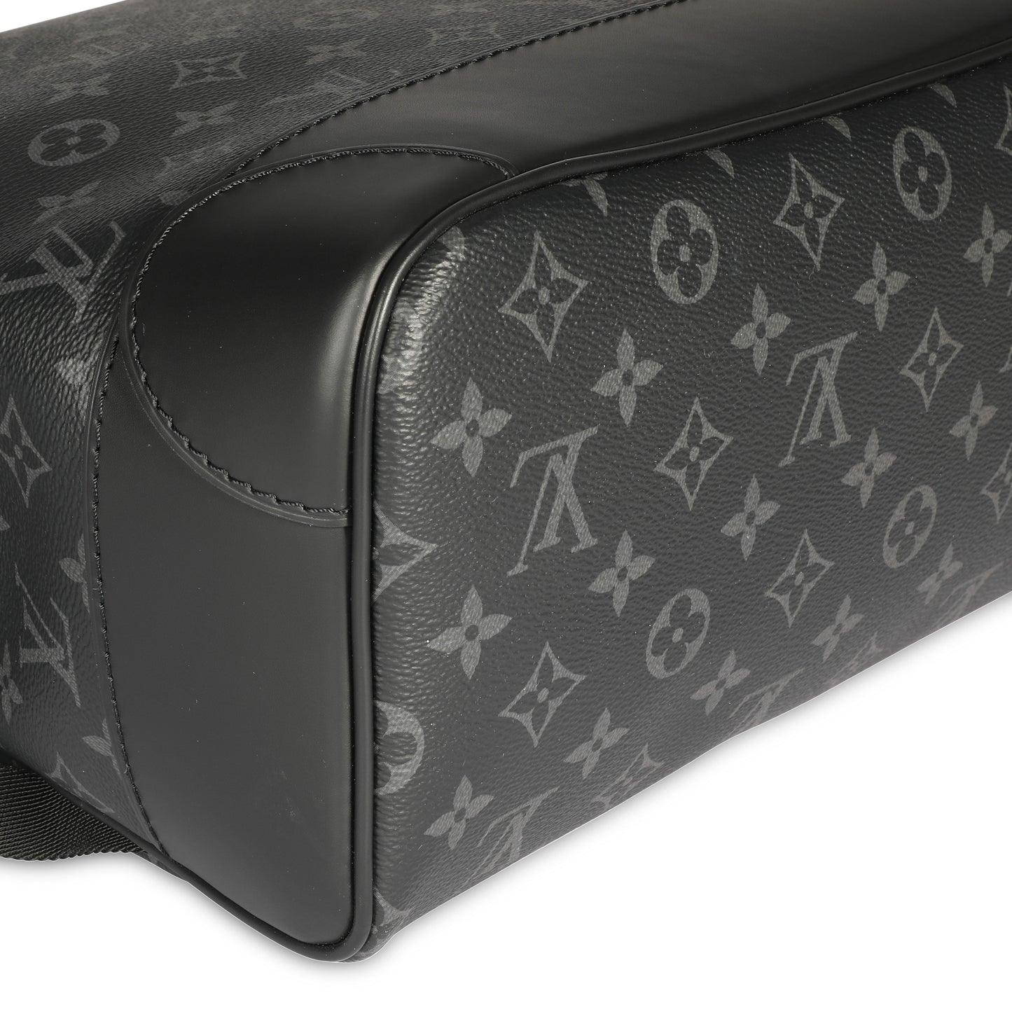 Louis Vuitton Louis Vuitton Black Monogram Eclipse Steamer Backpack