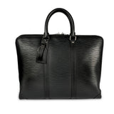 Louis Vuitton Louis Vuitton Black Epi Leather Porte-Documents Voyage Briefcase
