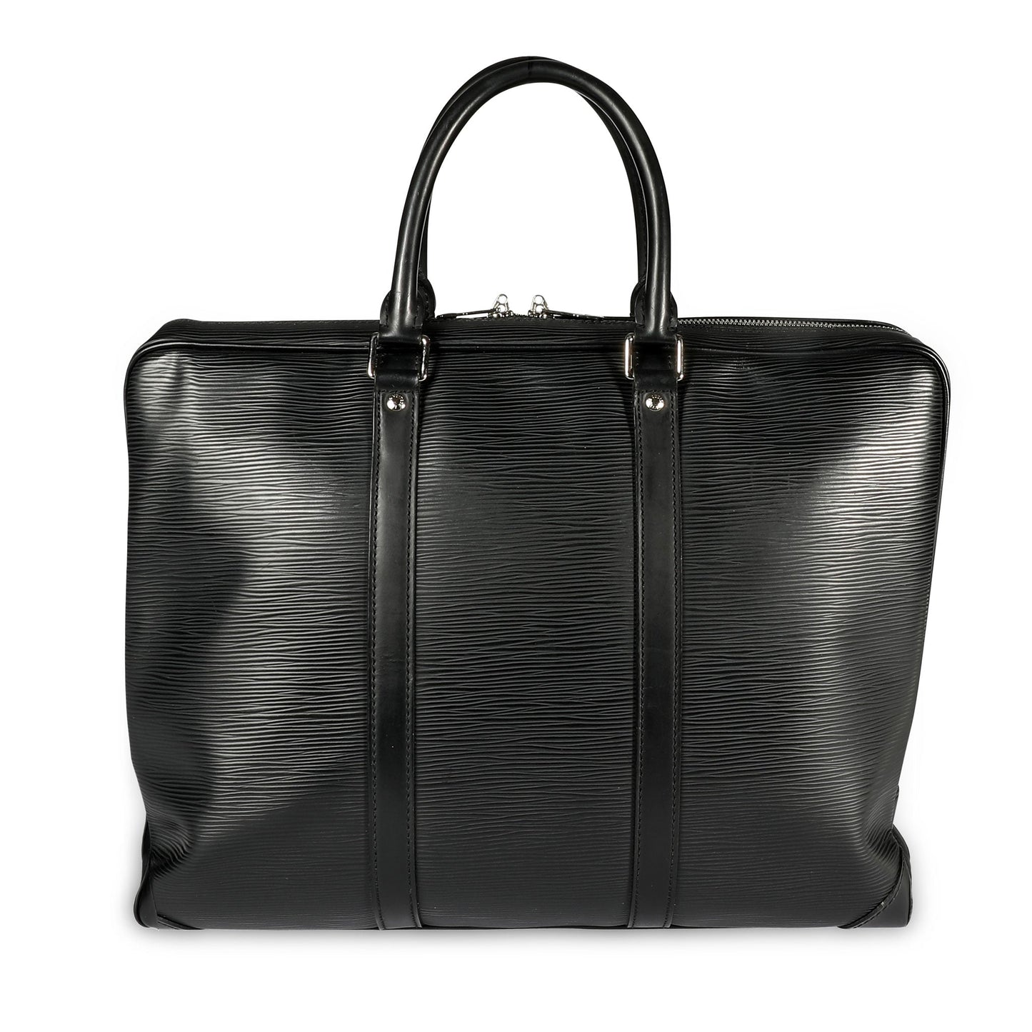 Louis Vuitton Louis Vuitton Black Epi Leather Porte-Documents Voyage Briefcase