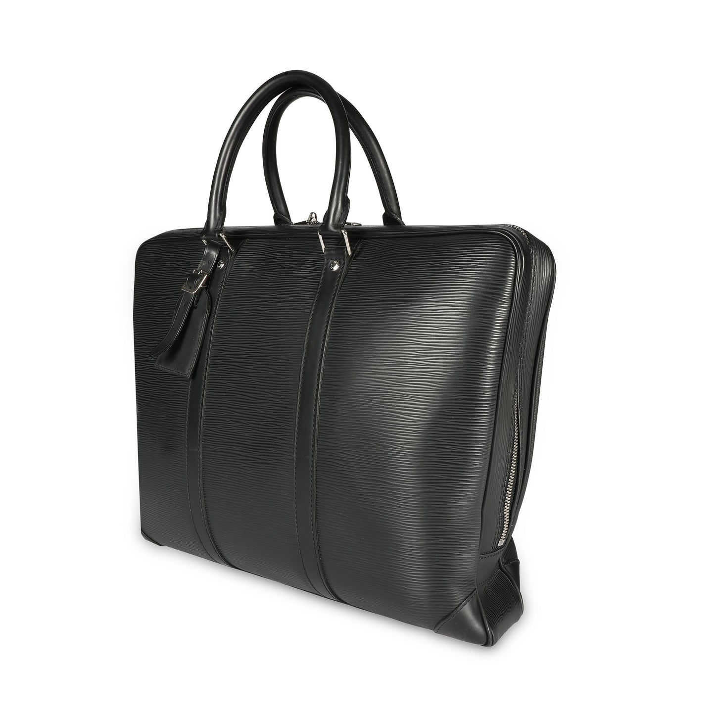 Louis Vuitton Louis Vuitton Black Epi Leather Porte-Documents Voyage Briefcase