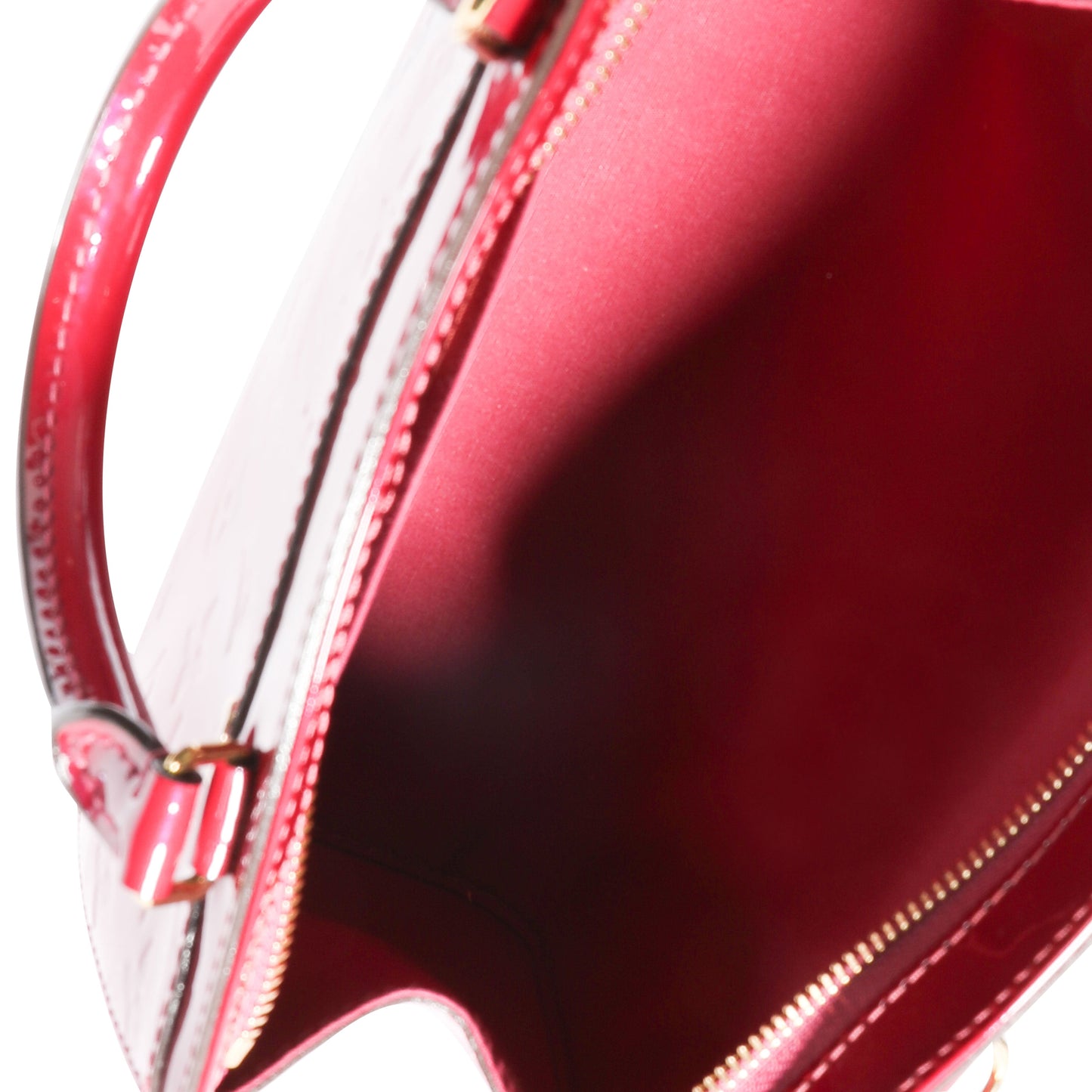 Louis Vuitton Louis Vuitton Magenta Monogram Vernis Brea PM