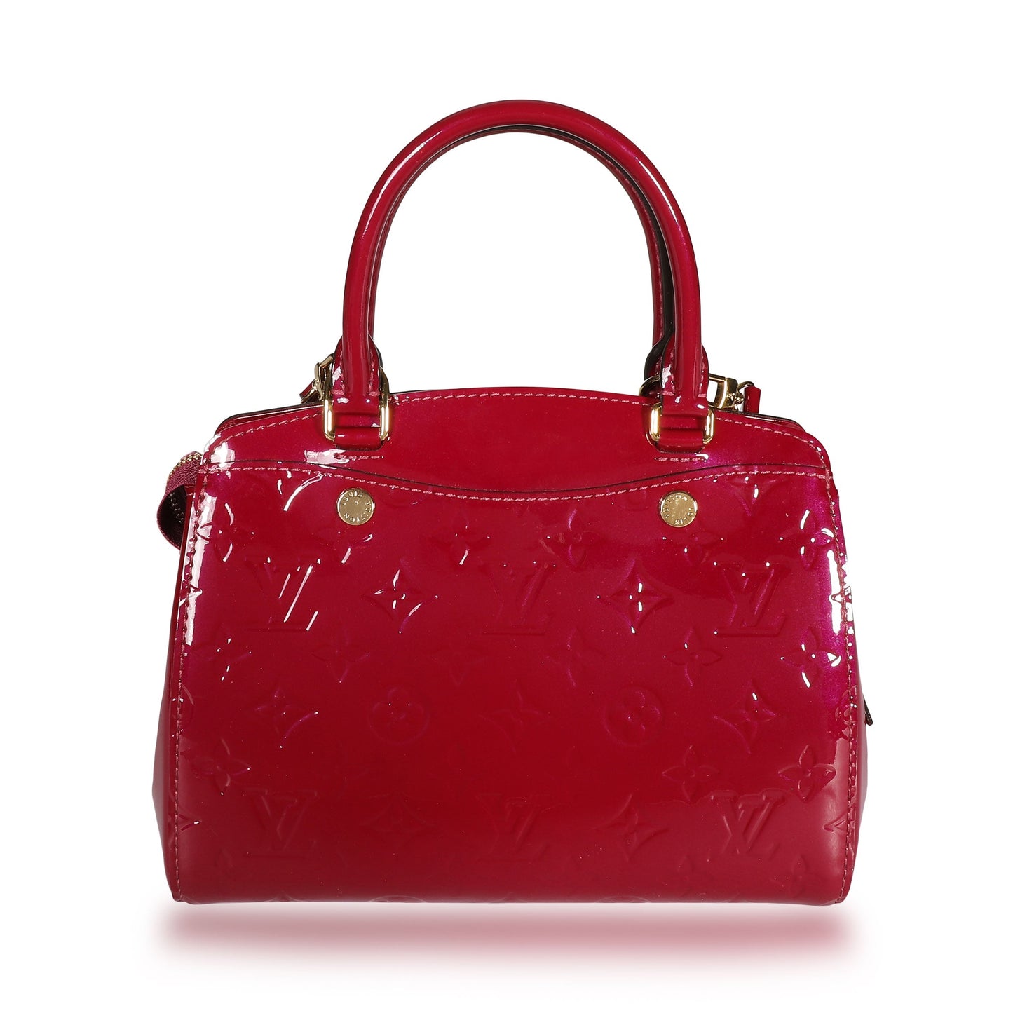 Louis Vuitton Louis Vuitton Magenta Monogram Vernis Brea PM