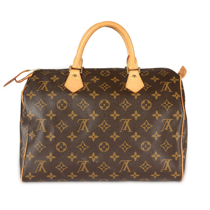 Louis Vuitton Louis Vuitton Monogram Canvas Speedy 30