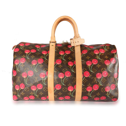 Louis Vuitton Louis Vuitton Monogram Cerises Keepall 45