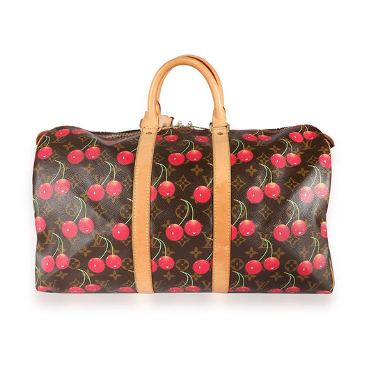 Louis Vuitton Louis Vuitton Monogram Cerises Keepall 45
