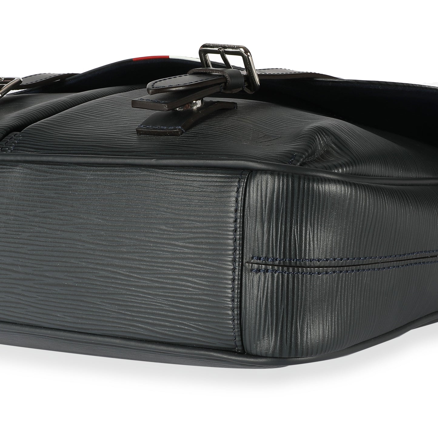 Louis Vuitton Louis Vuitton Navy Epi Leather Christopher Messenger Bag