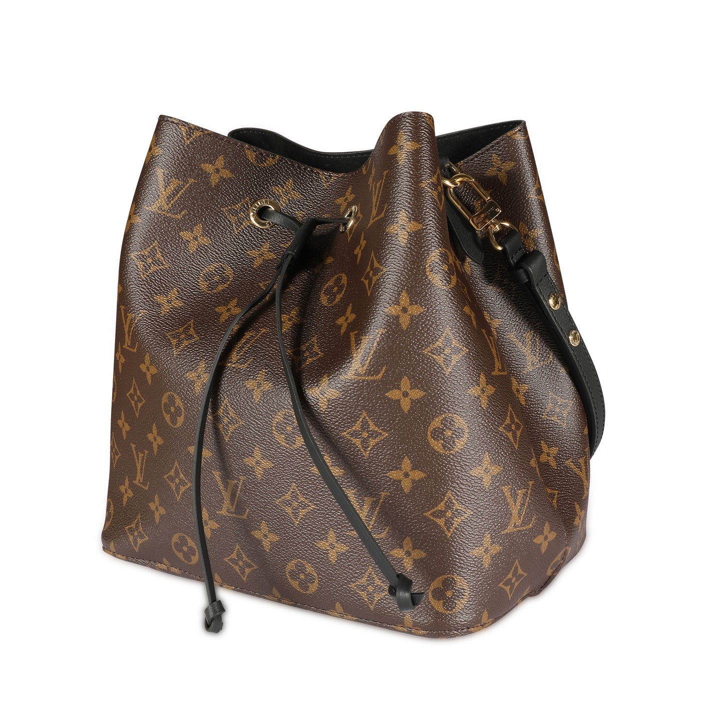 Louis Vuitton Louis Vuitton Monogram Canvas & Black Leather NéoNoé MM