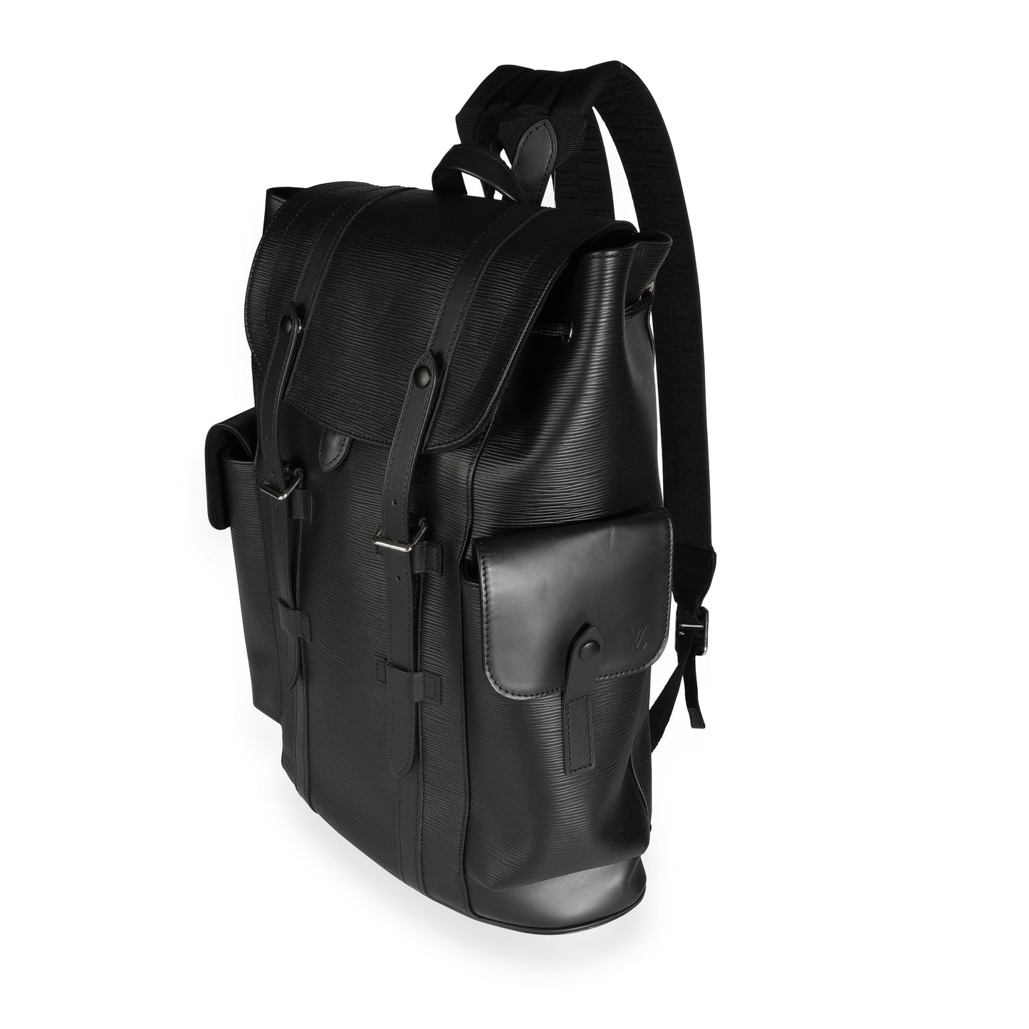 Louis Vuitton Louis Vuitton Black Epi Leather Christopher PM Backpack