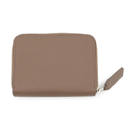 SAINT LAURENT PARIS Rive Gauche Compact Zip Wallet Greige603081 Leather