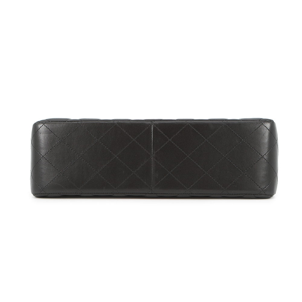 CHANEL Matelasse W flap ChainShoulder BlackA58600 Lambskin Size 30