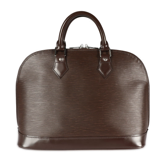 Louis Vuitton Louis Vuitton Brown Epi Leather Alma PM