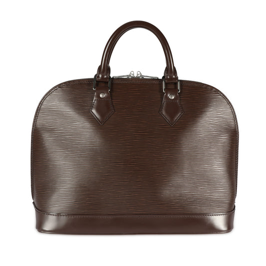 Louis Vuitton Louis Vuitton Brown Epi Leather Alma PM
