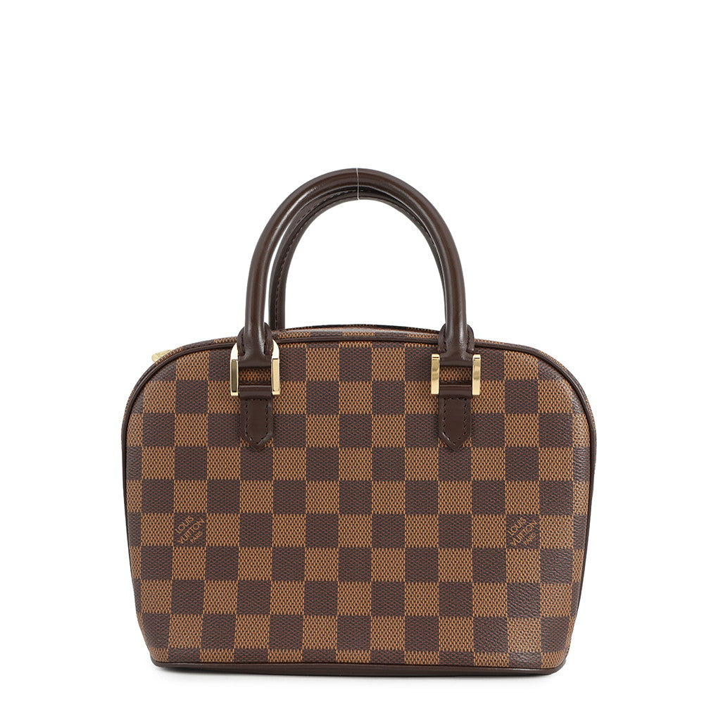 LOUIS VUITTON Sarria?Mini RedN51286 Damier Ebene Canvas
