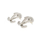 CHANEL CC Logo Earrings SilverABE250 Metal
