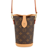 LOUIS VUITTON Fold Me Pouch BrownM80874 Monogram