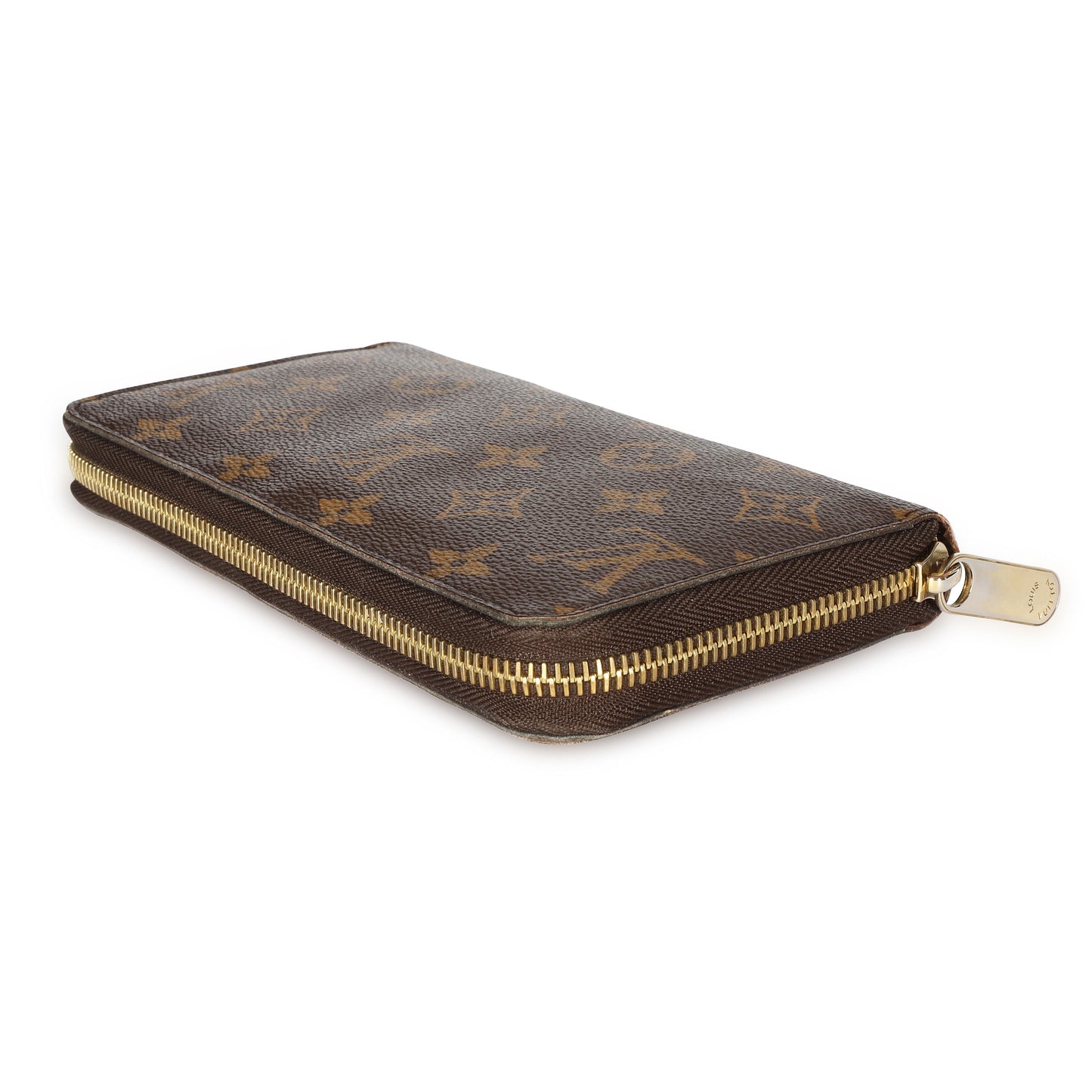 Louis Vuitton Louis Vuitton Brown Monogram Canvas Zippy Wallet