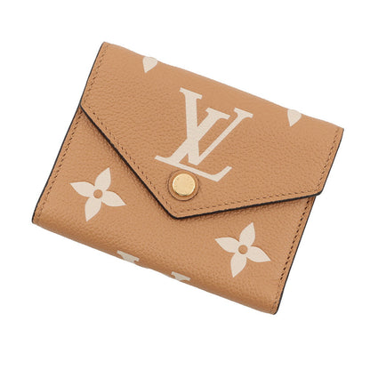 LOUIS VUITTON Portefeuille Victorine Arizona/BeigeM81459 Monogram Empreinte Leather
