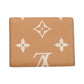 LOUIS VUITTON Portefeuille Victorine Arizona/BeigeM81459 Monogram Empreinte Leather
