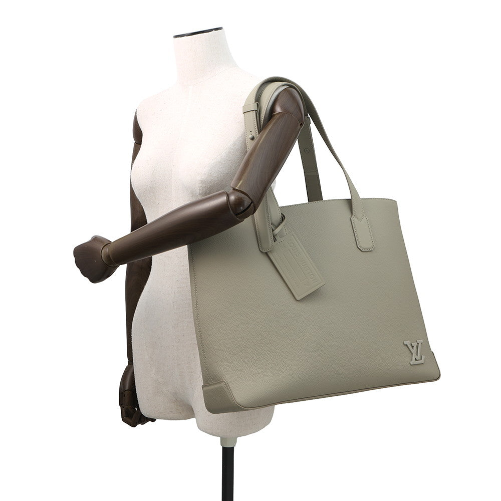 LOUIS VUITTON Fast Line Tote Bag SageM22506 Leather LV Aerogram