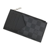 LOUIS VUITTON Coin card holder NoirN64038 Damier Graphite