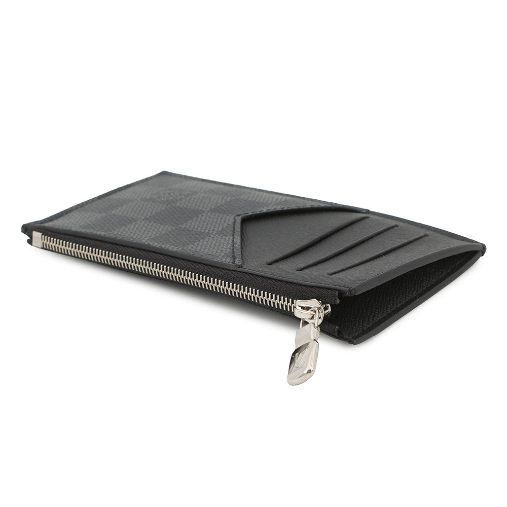 LOUIS VUITTON Coin card holder NoirN64038 Damier Graphite