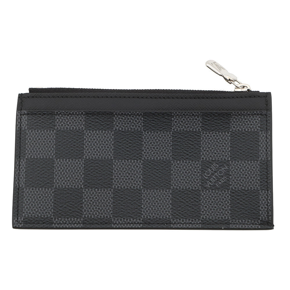 LOUIS VUITTON Coin card holder NoirN64038 Damier Graphite