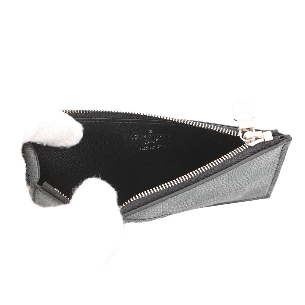 LOUIS VUITTON Coin card holder NoirN64038 Damier Graphite
