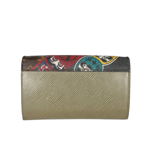 Louis Vuitton Louis Vuitton x Kansai Yamamoto Monogram Kabuki Epi Twist Chain Wallet
