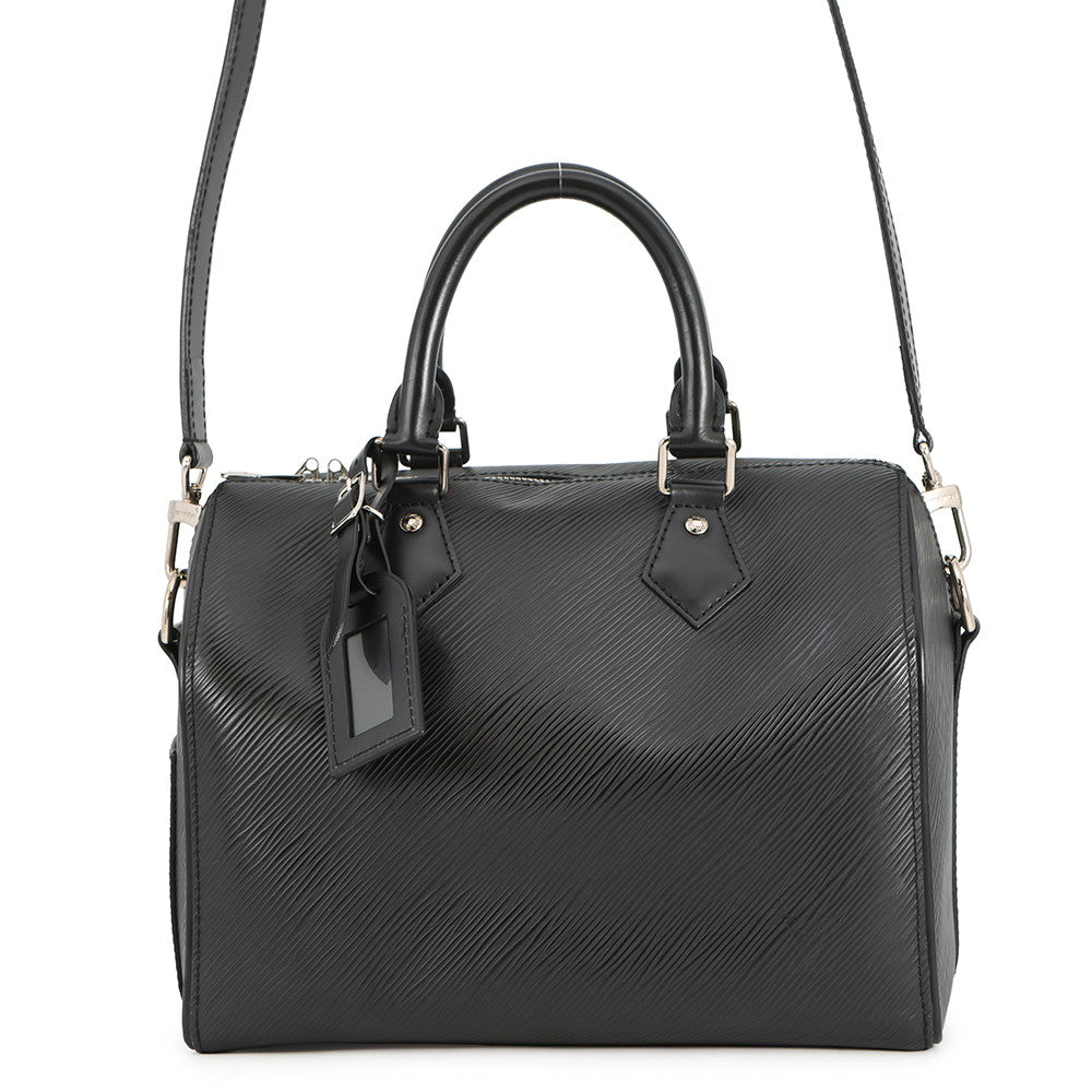 LOUIS VUITTON Speedy Bandouliere NoirM51278 Epi Leather Size 25