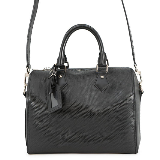 LOUIS VUITTON Speedy Bandouliere NoirM51278 Epi Leather Size 25
