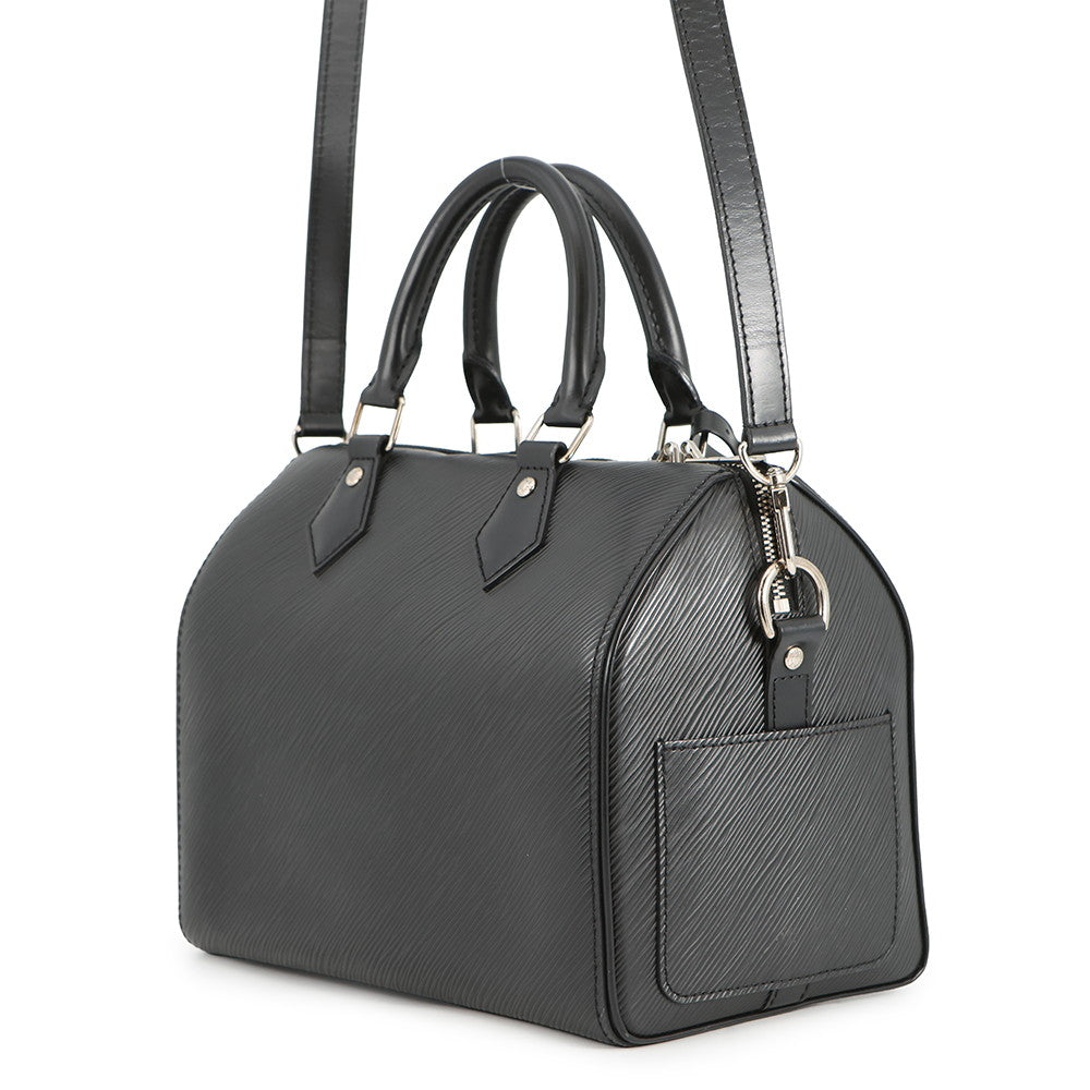 LOUIS VUITTON Speedy Bandouliere NoirM51278 Epi Leather Size 25