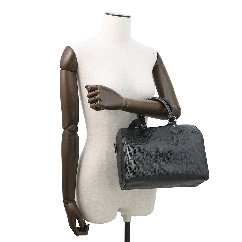 LOUIS VUITTON Speedy Bandouliere NoirM51278 Epi Leather Size 25