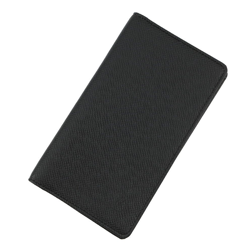 LOUIS VUITTON Pocket Agenda Cover NoirR20425 Taiga Leather