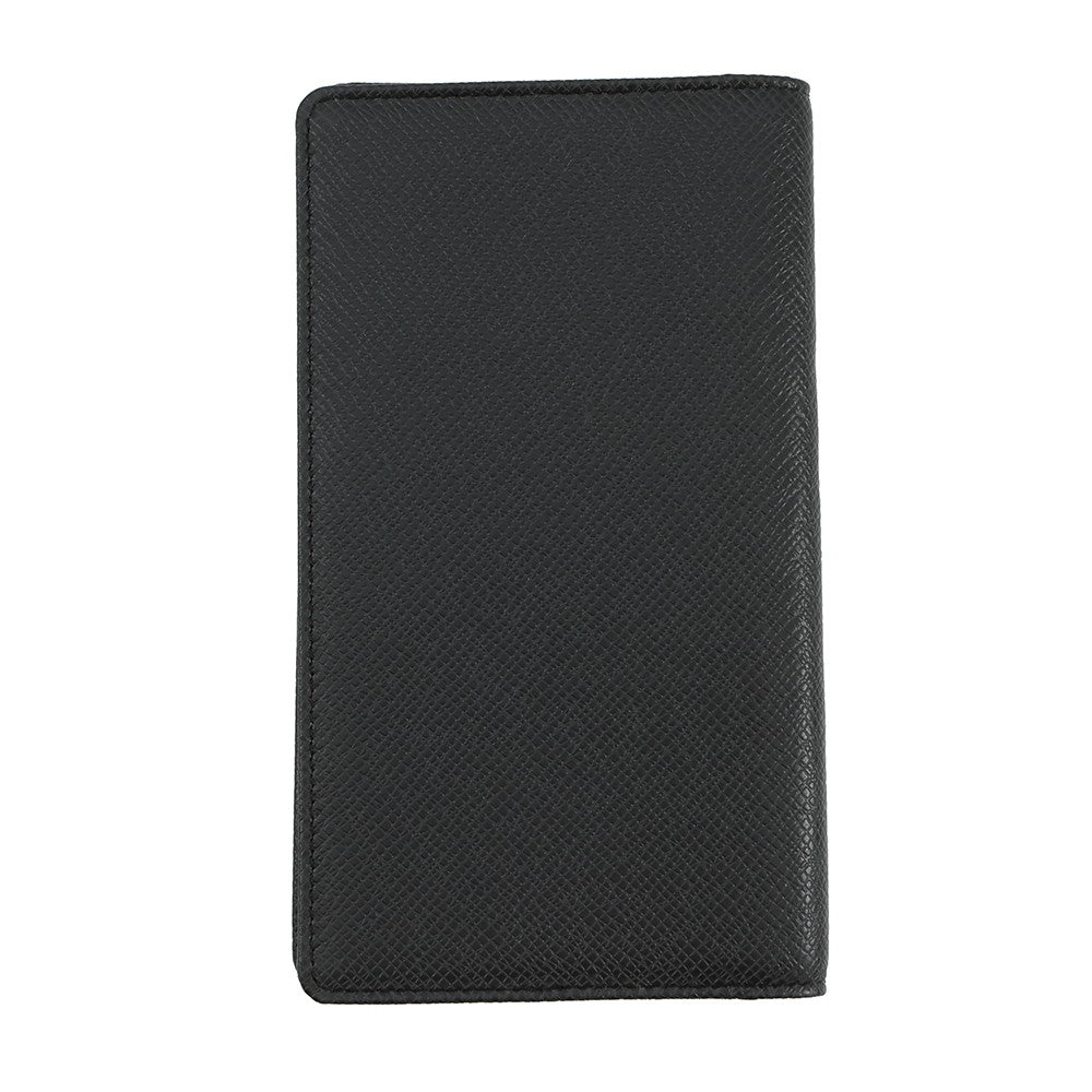 LOUIS VUITTON Pocket Agenda Cover NoirR20425 Taiga Leather