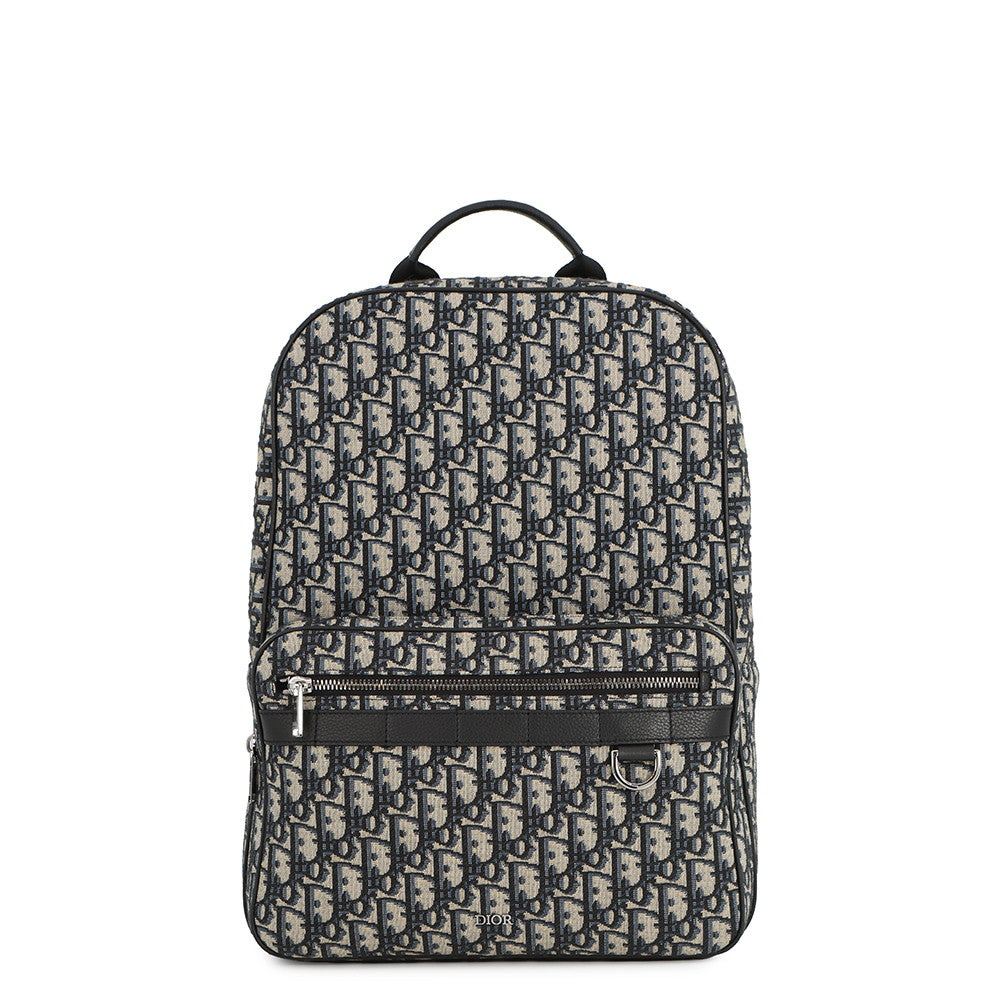 Dior Oblique SafariBackpack Black/Beige1ESBA175YKY Canvas Leather