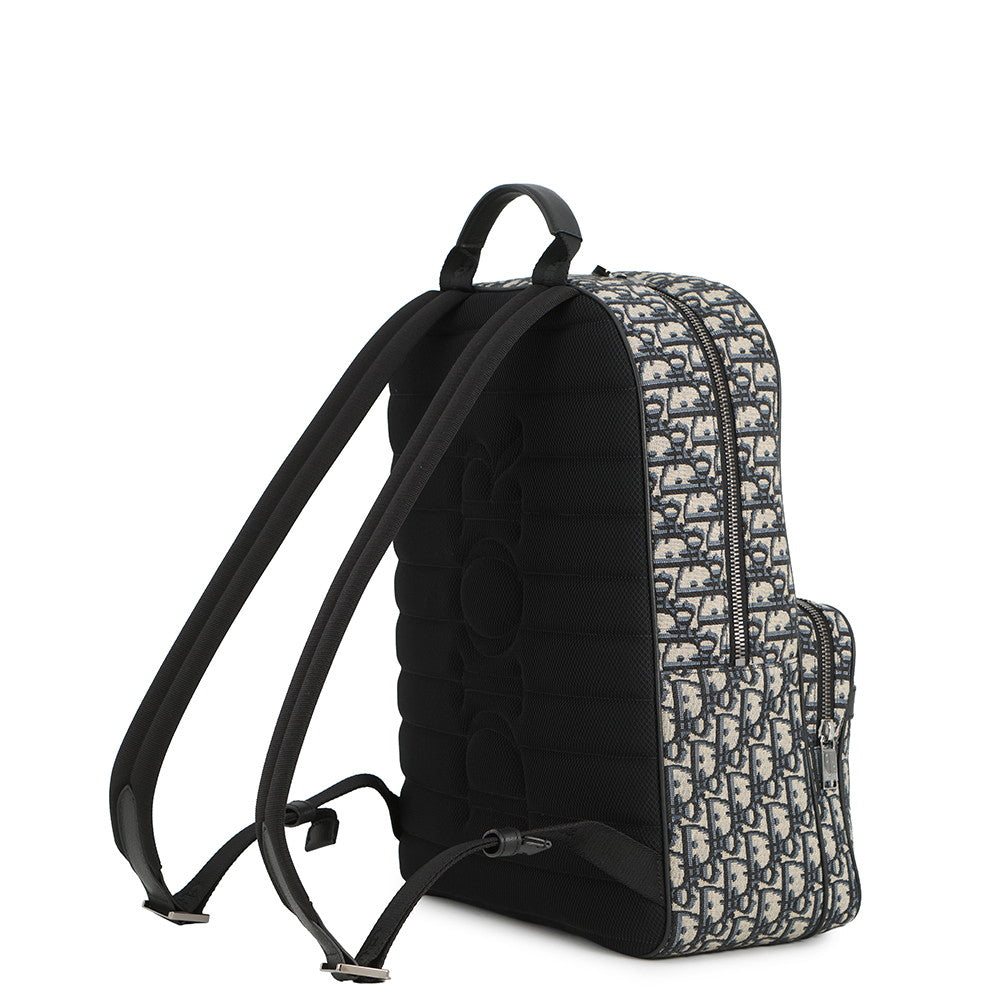 Dior Oblique SafariBackpack Black/Beige1ESBA175YKY Canvas Leather