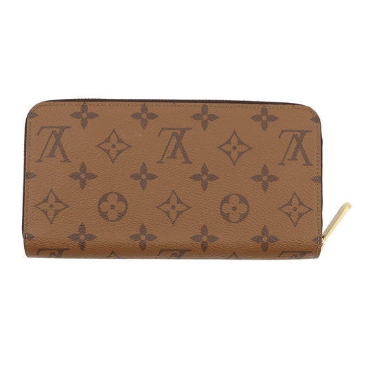 LOUIS VUITTON Zippy Wallet NoirM82444 Monogram Reverse Canvas