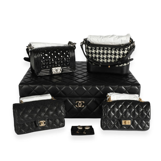 Chanel NIB Chanel Success Story Set of 4 Mini Bags and Trunk