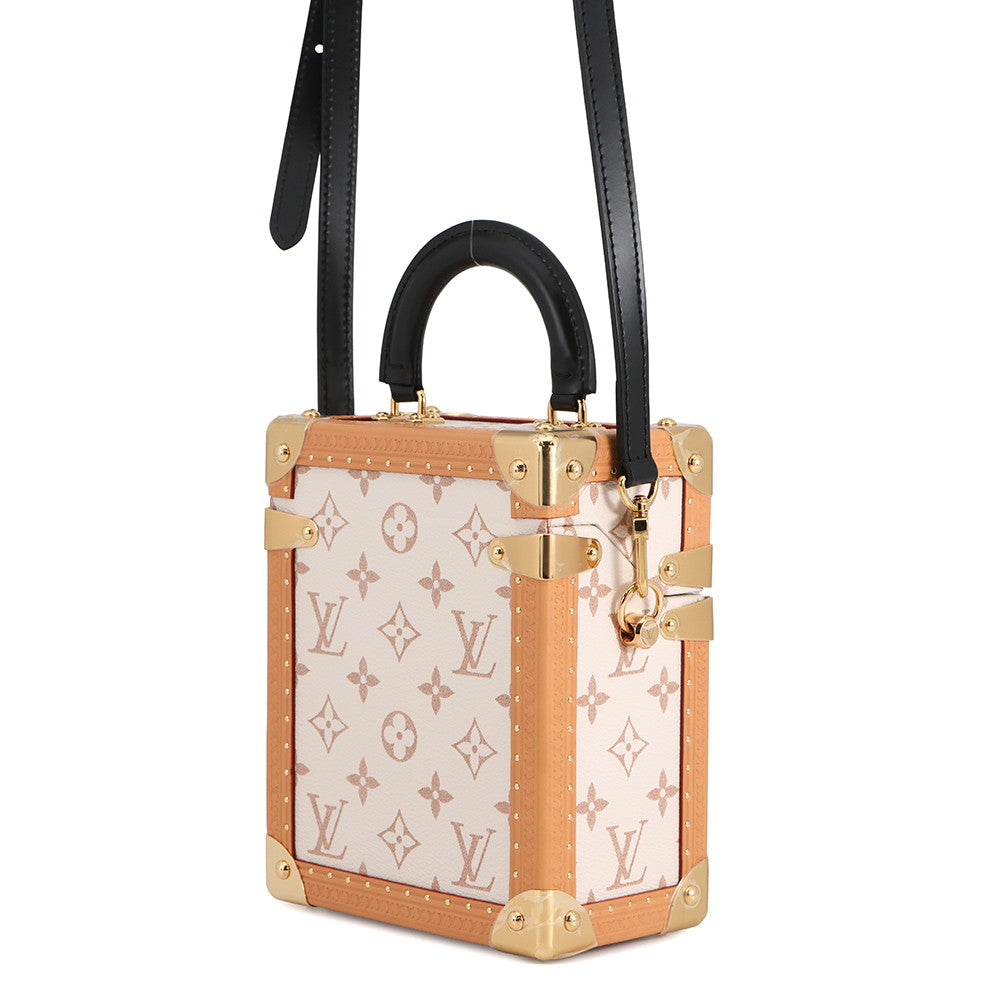 LOUIS VUITTON Camera Box/2024 Cruise Collection White/BeigeM10329 Monogram