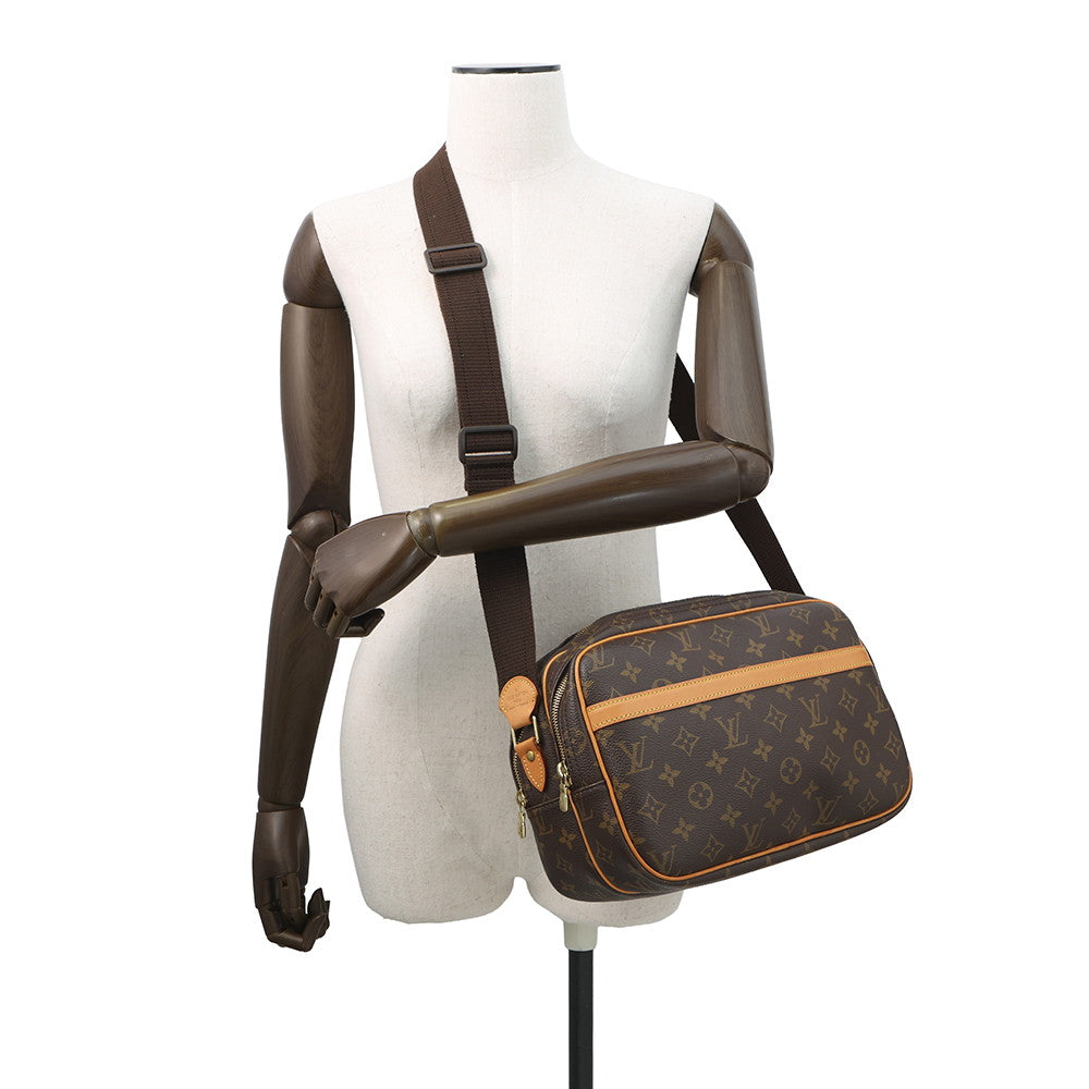 LOUIS VUITTON Reporter BeigeM45254 Monogram Size PM
