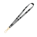 CHANEL CC Logo Strap Black/WhiteAAA911 Canvas