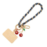 LOUIS VUITTON LVxTM FawnBag Charm Blue/RedM02623 Monogram Denim Metal