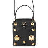 LOUIS VUITTON S Lock Bag NoirM82214 Calf Leather Size XL
