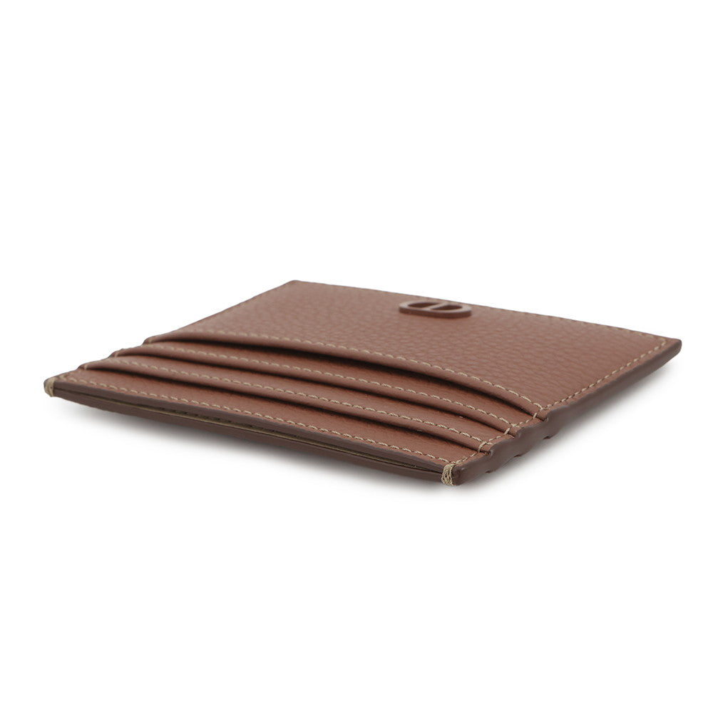 Dior CDIcon Card Case Brown2ESCH135CDI Calf Leather