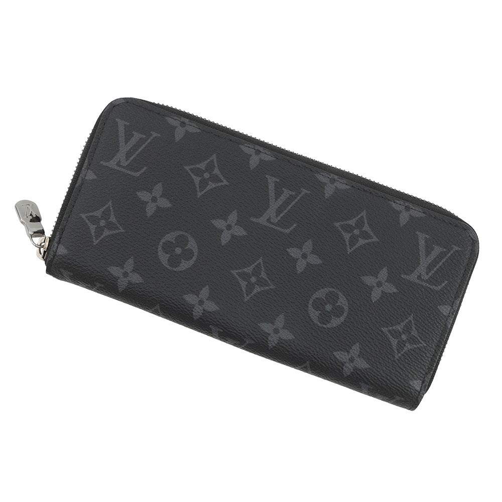LOUIS VUITTON Zippy Wallet - Horizontal NoirM11611 Monogram Eclipse