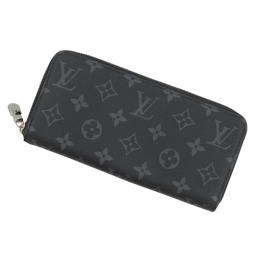 LOUIS VUITTON Zippy Wallet - Horizontal NoirM11611 Monogram Eclipse