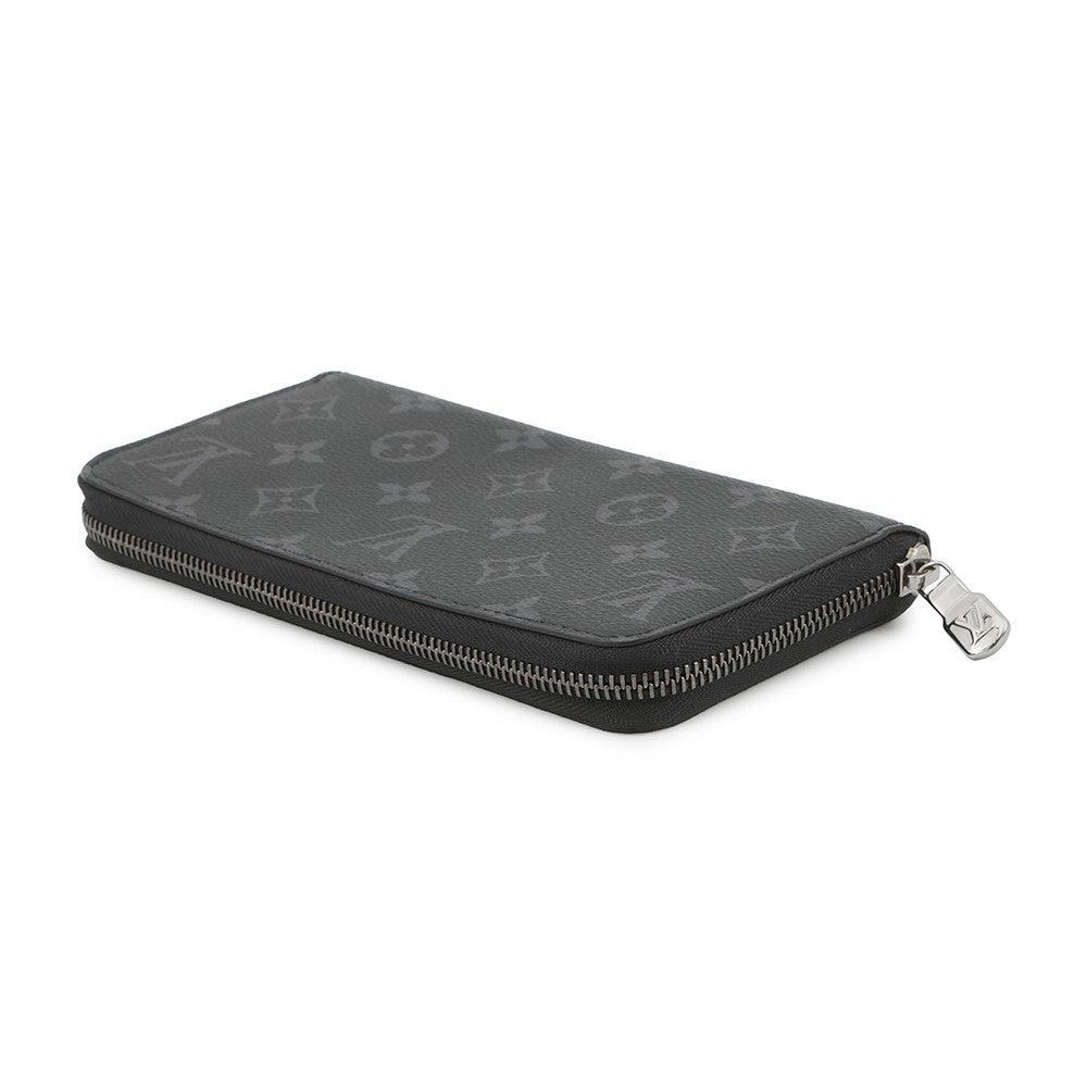 LOUIS VUITTON Zippy Wallet - Horizontal NoirM11611 Monogram Eclipse