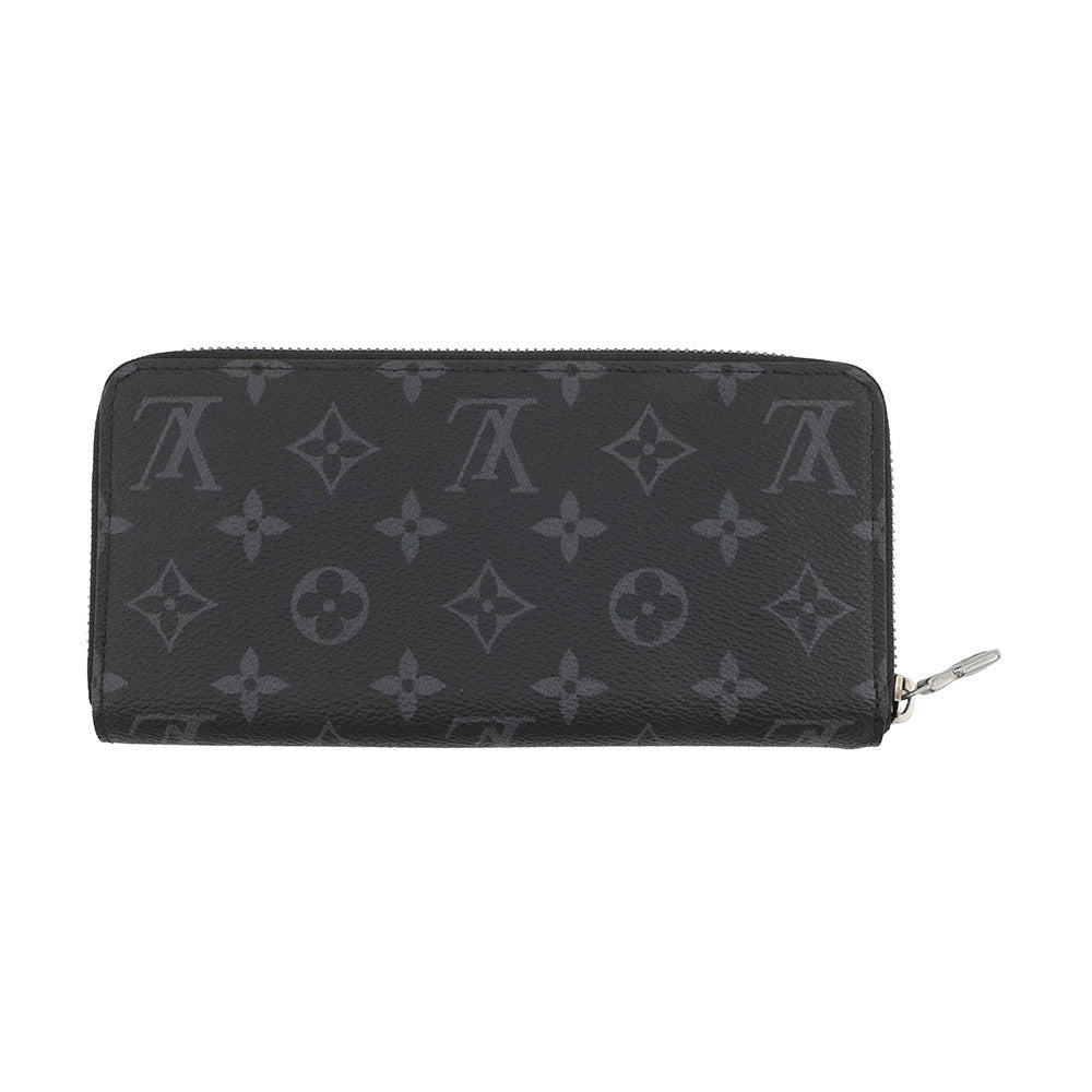 LOUIS VUITTON Zippy Wallet - Horizontal NoirM11611 Monogram Eclipse